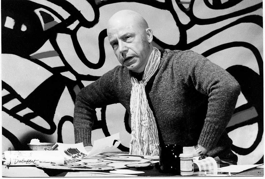 Bazon Brock als  Jean Dubuffet, in „Peggy und die anderen oder: Wer trägt die Avantgarde“, Bild: Film von Werner Nekes und Bazon Brock zur Ausstellung „Westkunst“, Köln 1981.