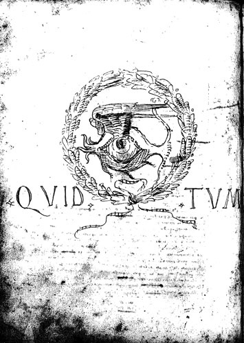 Abb. 1, Bild: Mit seiner Impresa von 1432 bezog sich Leon Battista Alberti auf das allsehende Herrscher-Auge..