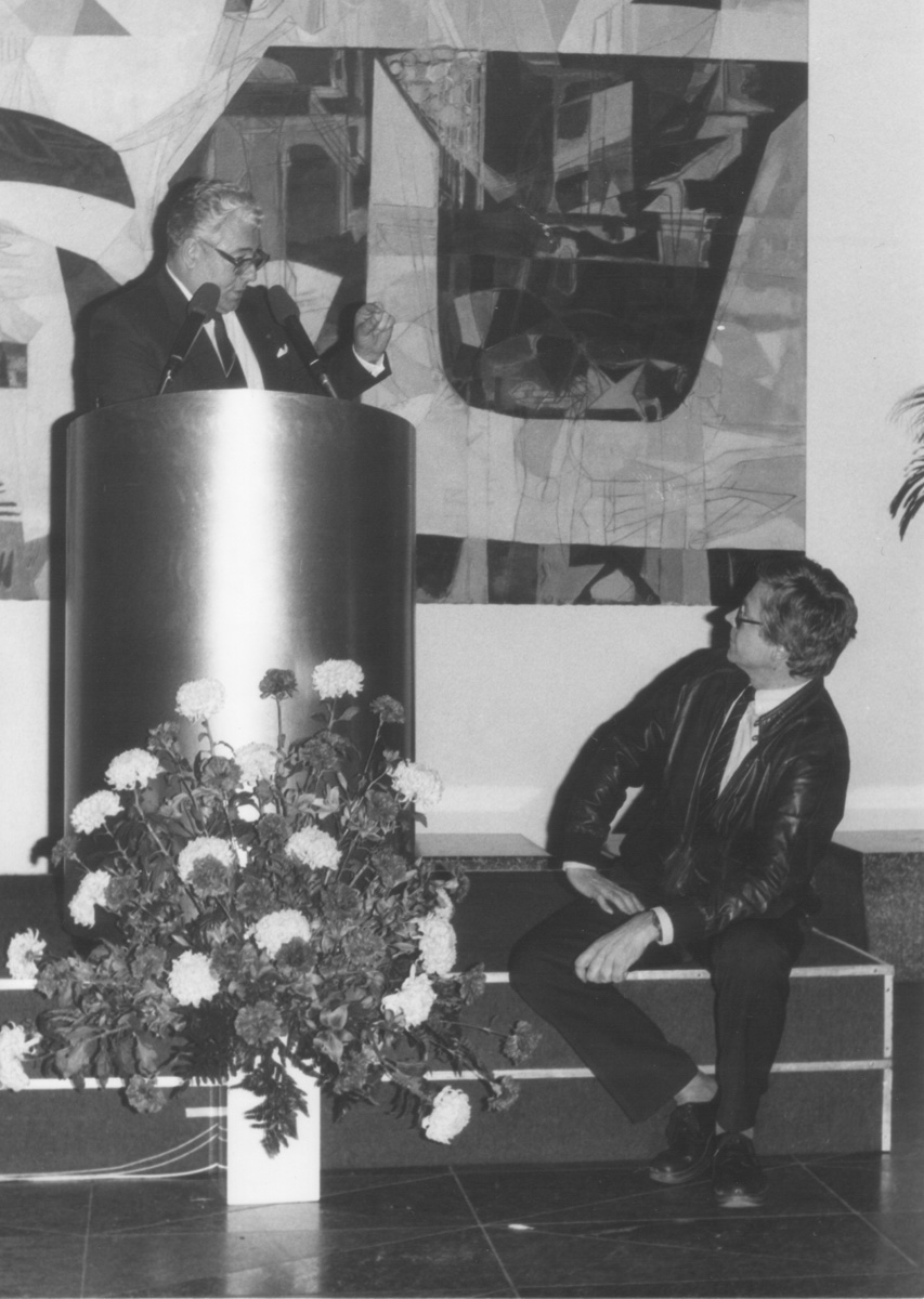 Festakt, Bild: ohne Jahr.