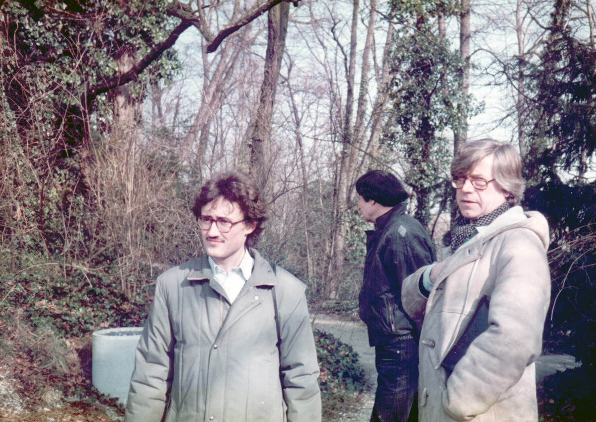 Merianpark Februar-März 1984, Bild: ©Annemarie Burckhardt.