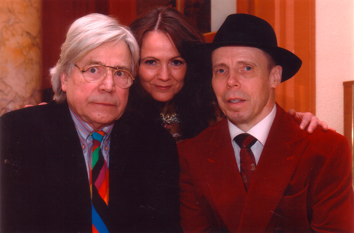 Brock mit Gunther von Hagens Ende 1990er Jahre