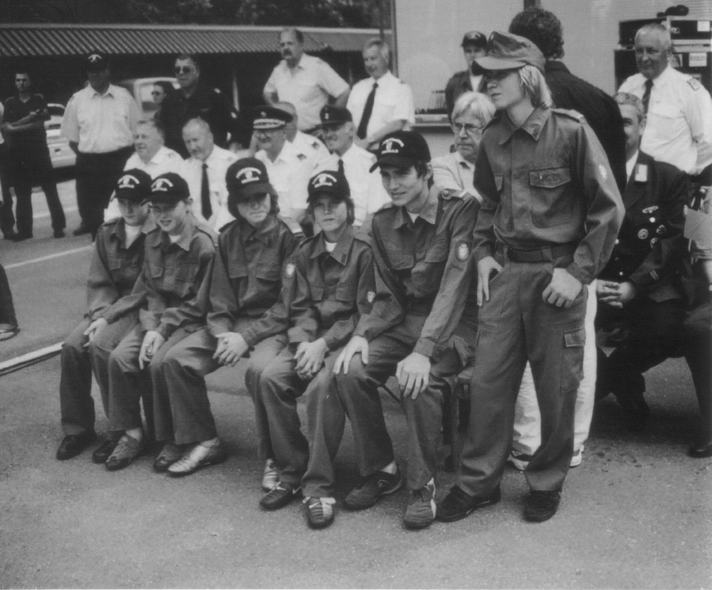 Lustmarsch durchs Theoriegelände 2006, Bild: ©Brigitte Tast.