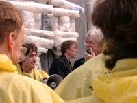 Prozession "Gott und Müll"