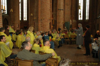 Prozession "Gott und Müll"