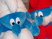 Die Schlümpfe mit phrygischer Mütze