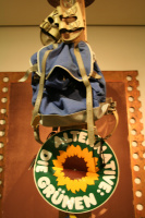 Der Deutsche als Weltenwanderer, immer schon grün unter dem Rucksack