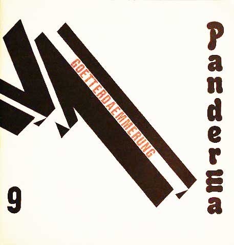 Panderma 9, Bild: Cover. Gestaltung: van Dyken. Basel 1969..