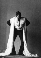 Studentische Inszenierung mit Bazon Brock, Uni Wuppertal, 1985