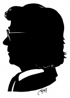 Bazon Brock, Jahrmarktscherenschnitt, 1997