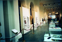 Ausstellungsinstallation "Wa(h)re Kunst"