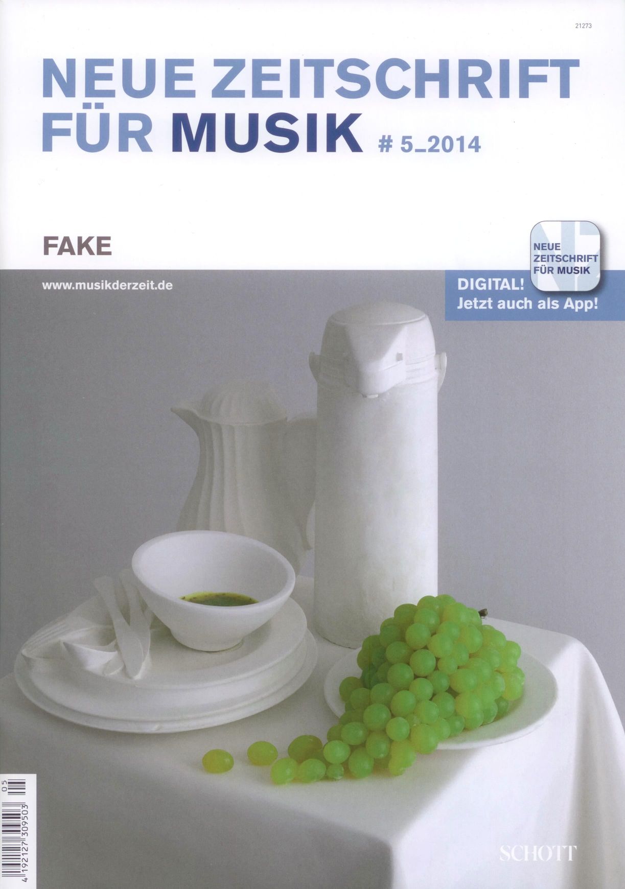 Neue Zeitschrift für Musik, Bild: Fake. 5/2014..