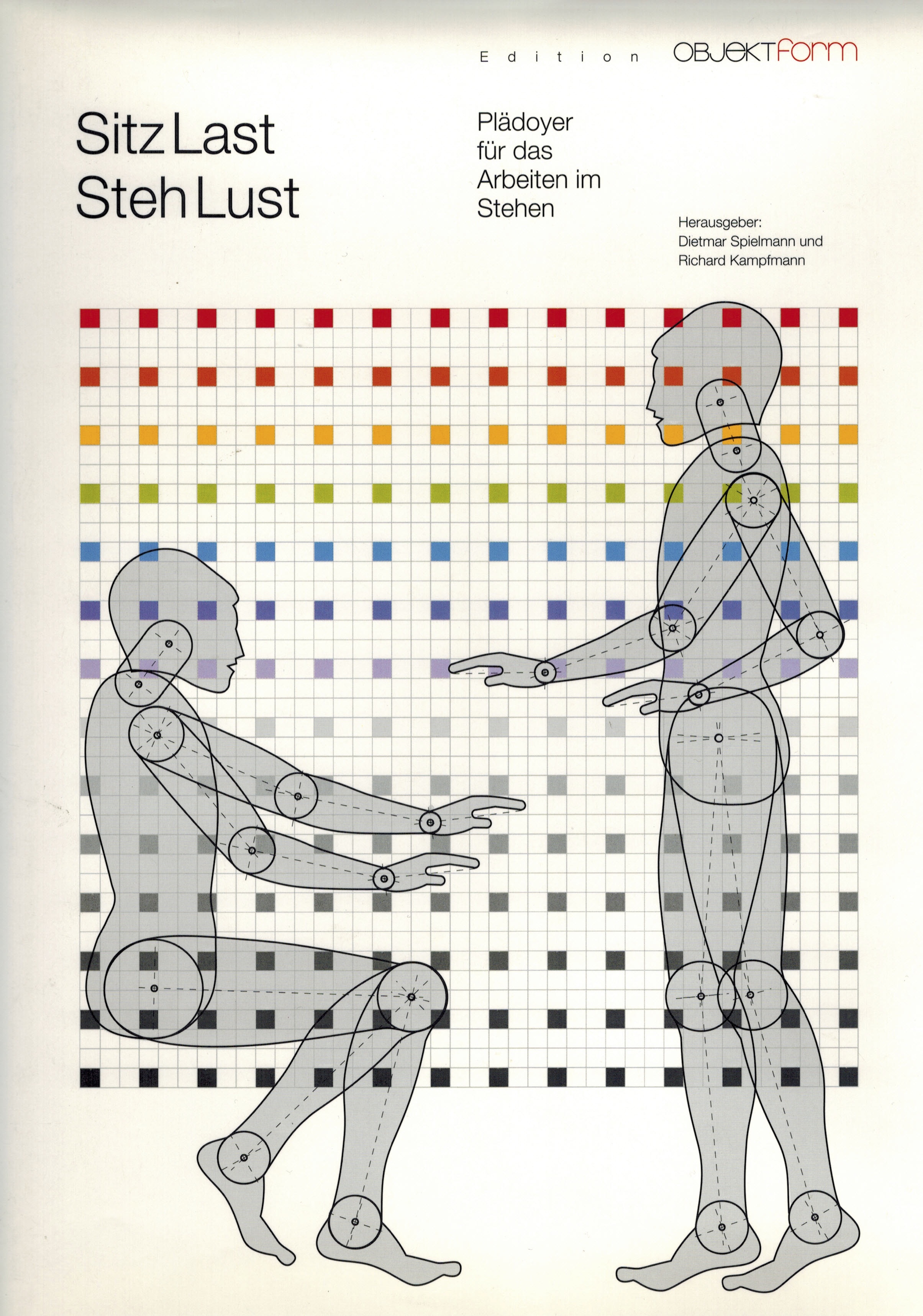 SitzLast StehLust, Bild: Hrsg.: Dietmar Spielmann und Richard Kampfmann. Berlin : Westermann-Kommunikation, 1993.