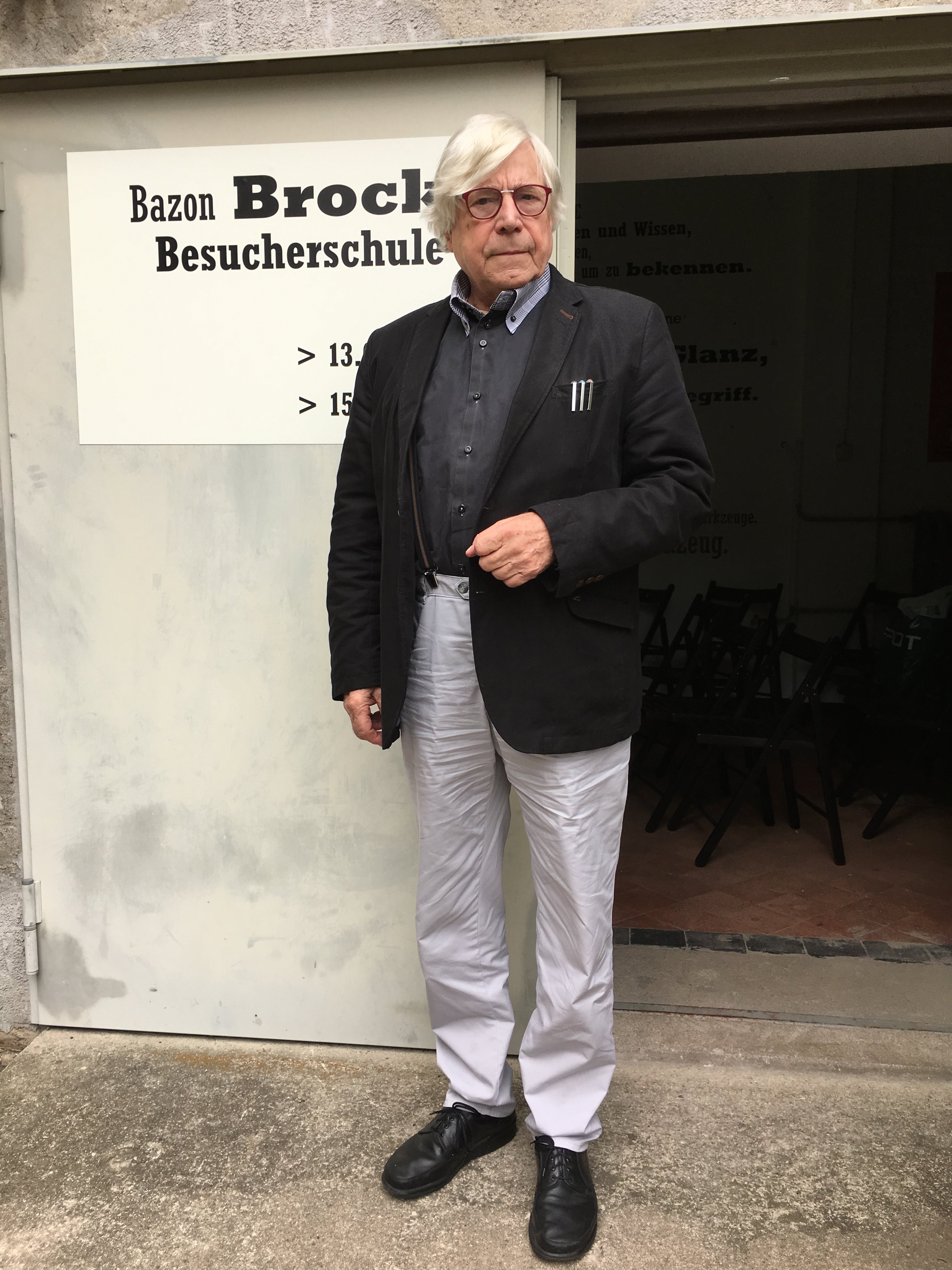 Besucherschule zur Ausstellung „Luther und die Avantgarde“, Bild: Altes Gefängnis, Wittenberg, 2017.