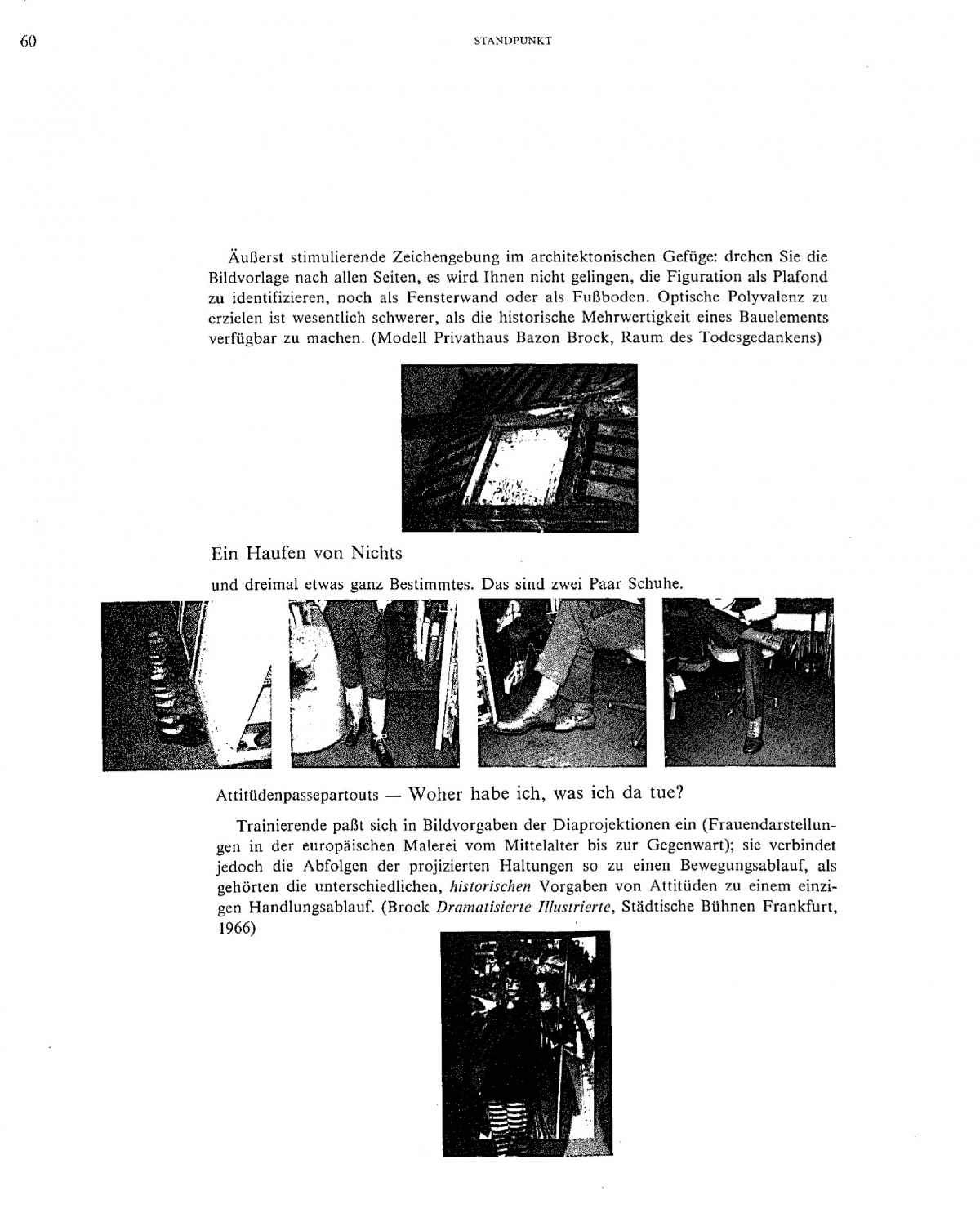 Sozio-Design (Bildessay). In: Design ist unsichtbar. Wien 1981, S. 60
